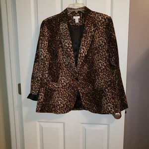 Chico' Animal Print Blazer